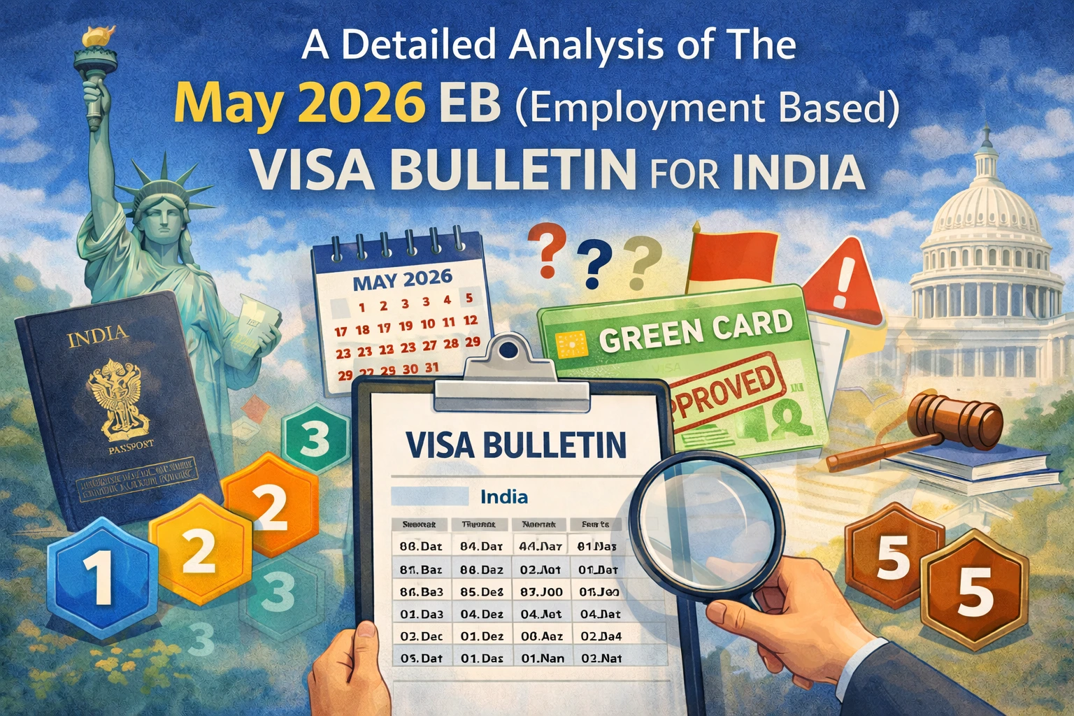 A Detailed Analysis of The May 2026 EB (Employment Based) Visa Bulletin for India